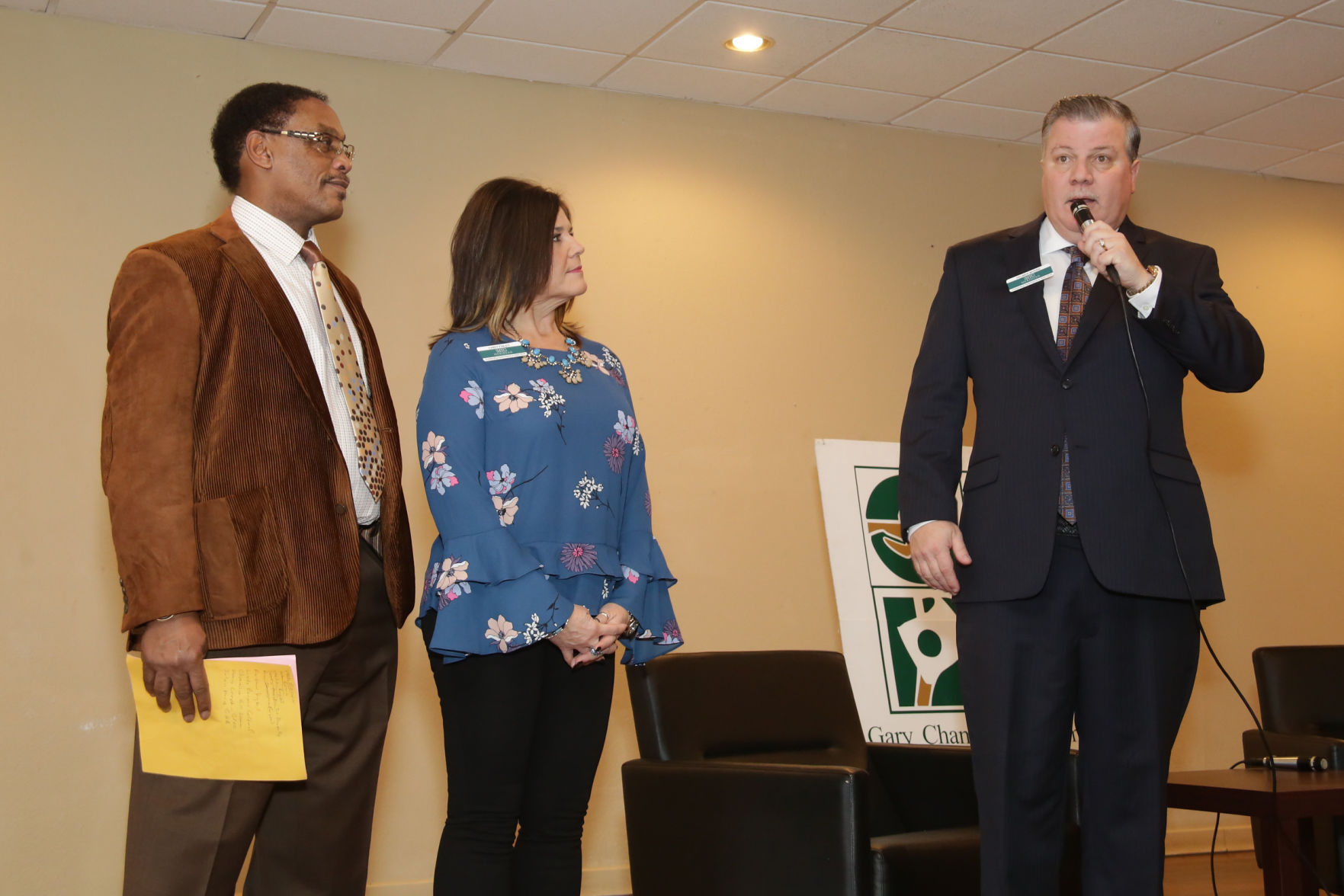 The Gary Chamber of Commerce's first general membership Luncheon of 2018